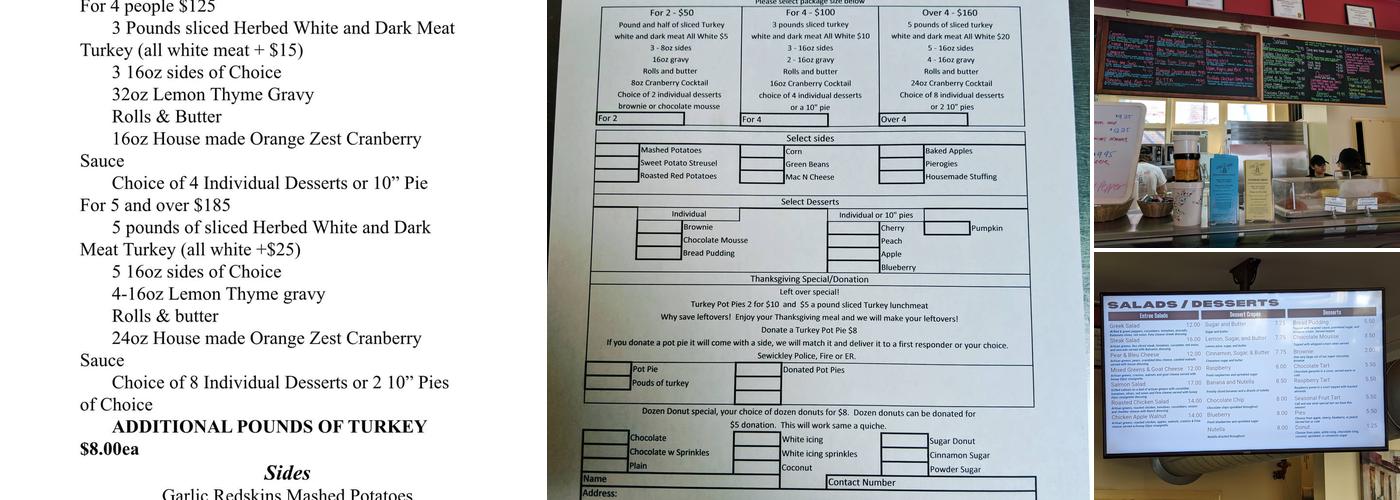 Cafe Des Amis Sewickley Menu