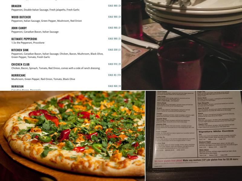 Zeeks Pizza Menu
