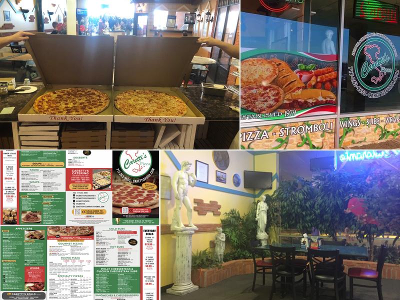 Caretti's Pizza and Ristorante Menu