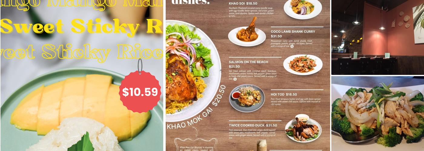 Coconut Thai Menu