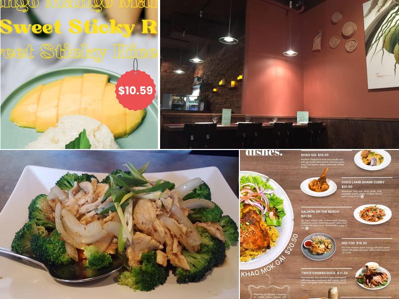 Coconut Thai Menu