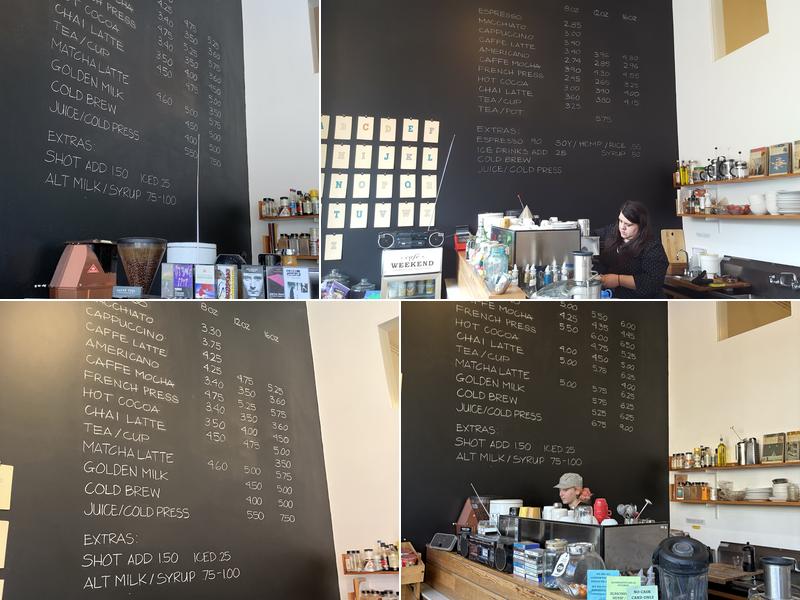 Cafe Weekend Menu