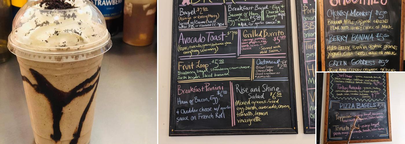 Soap Co. Coffee House Menu