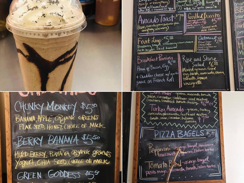 Soap Co. Coffee House Menu