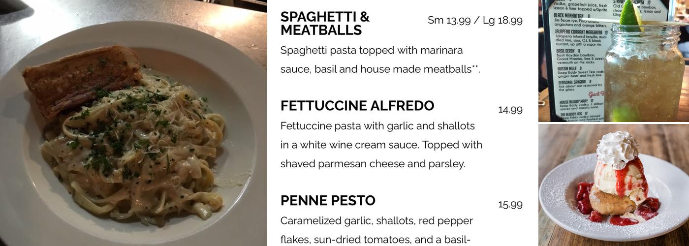 Talarico's Pizzeria West Seattle Menu