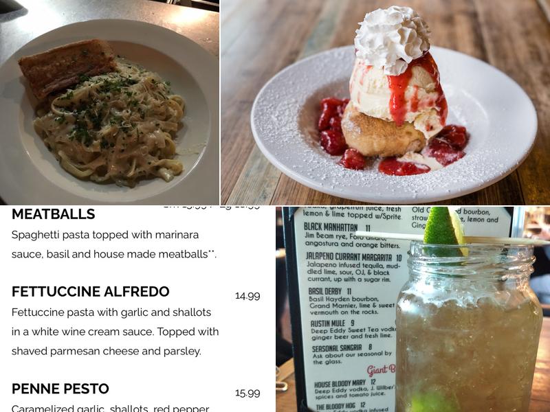 Talarico's Pizzeria West Seattle Menu