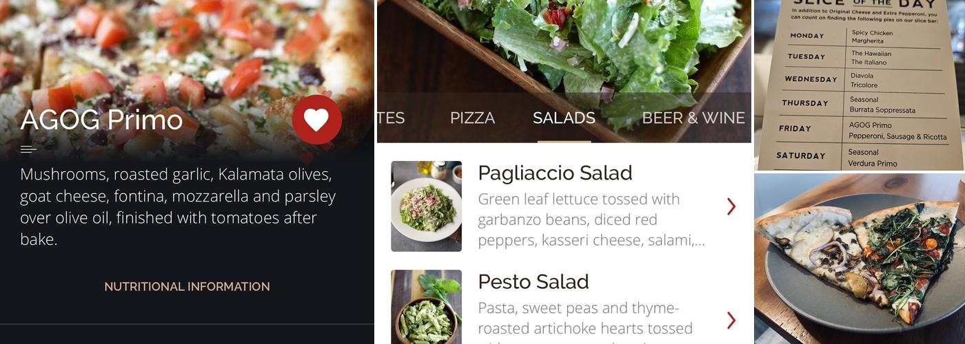 Pagliacci Pizza Menu