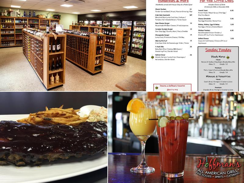 Hoffmans All American Grill Menu