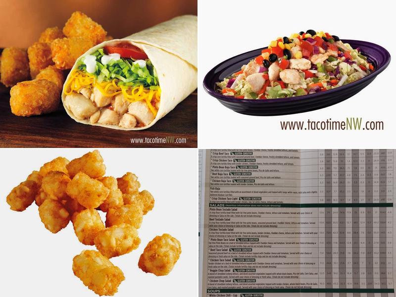 Taco Time NW Menu