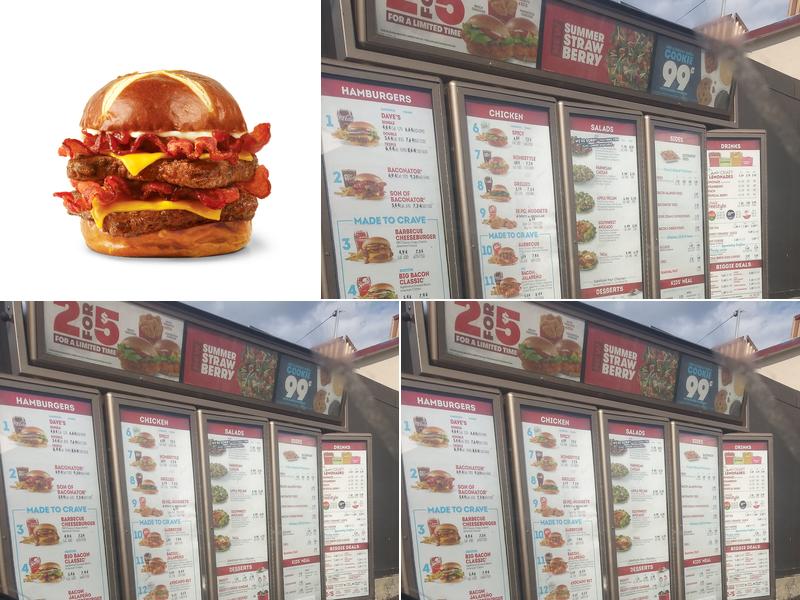 Wendy's Menu