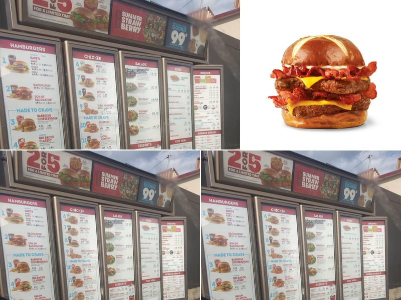 Wendy's Menu