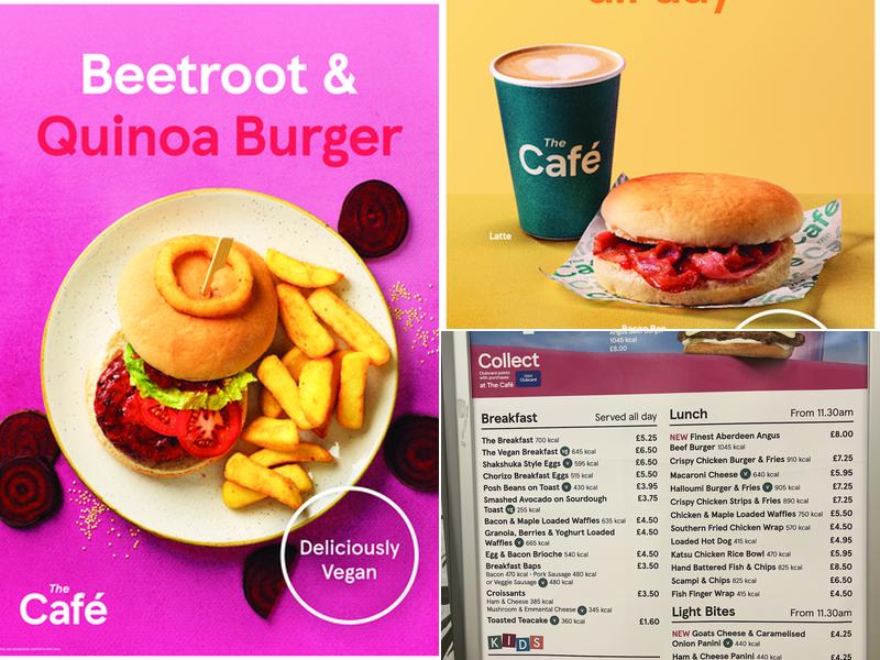 Tesco Cafe Menu
