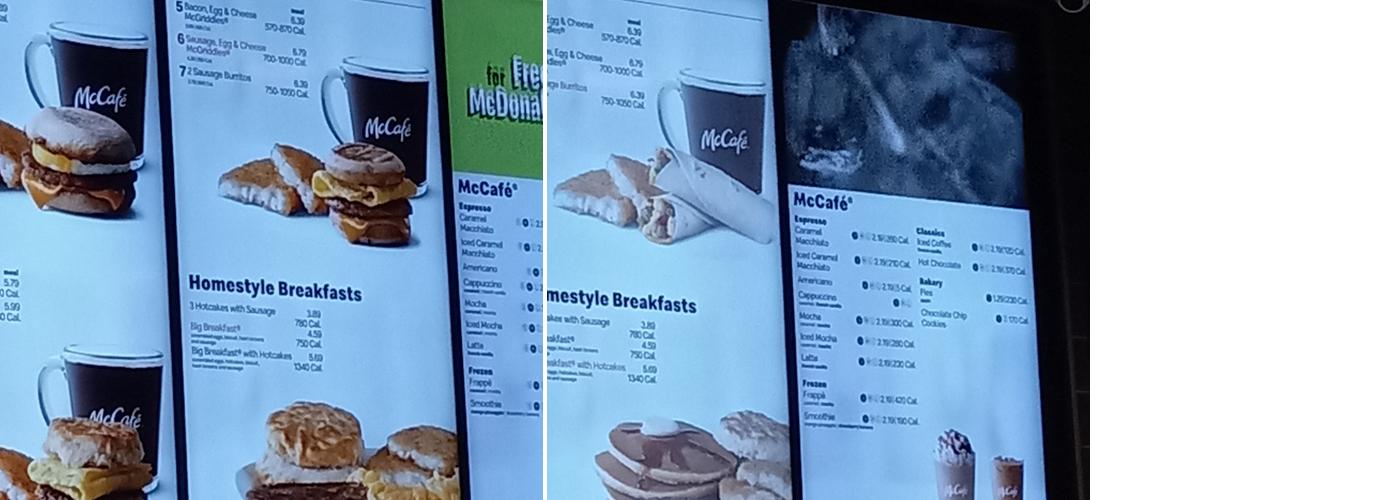 McDonald's Menu