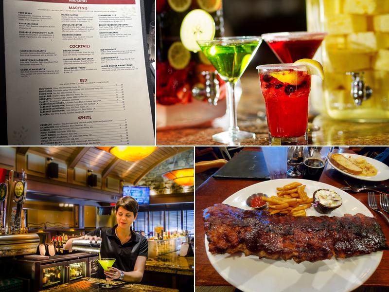 Madrones Menu