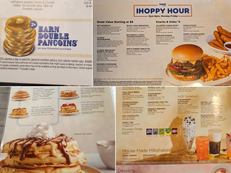 IHOP Menu