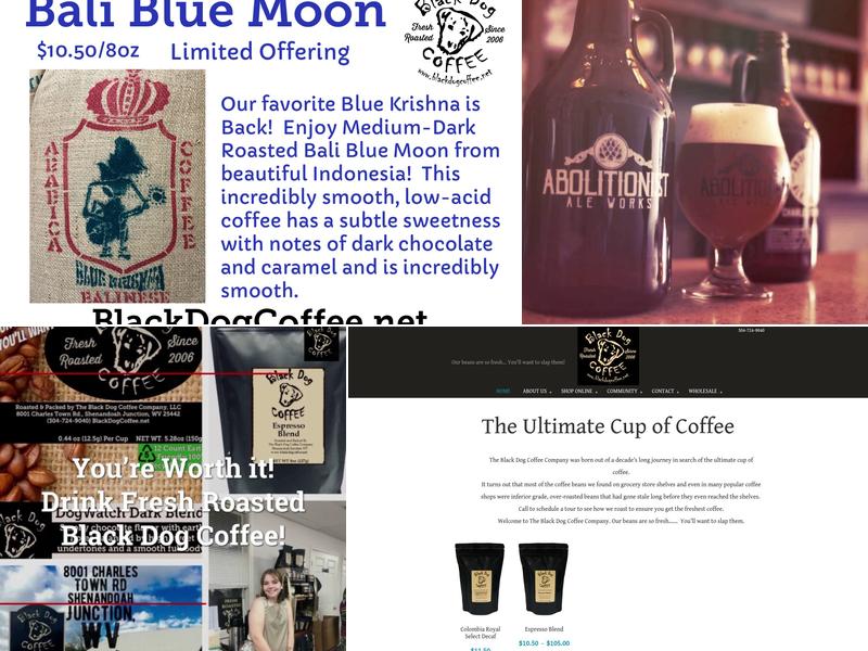 The Black Dog Coffee Company Menu