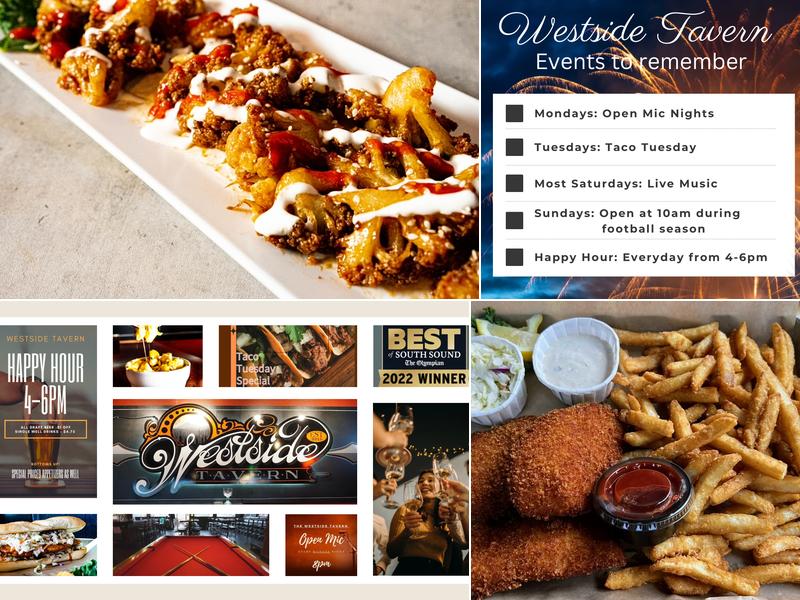The Westside Tavern Menu