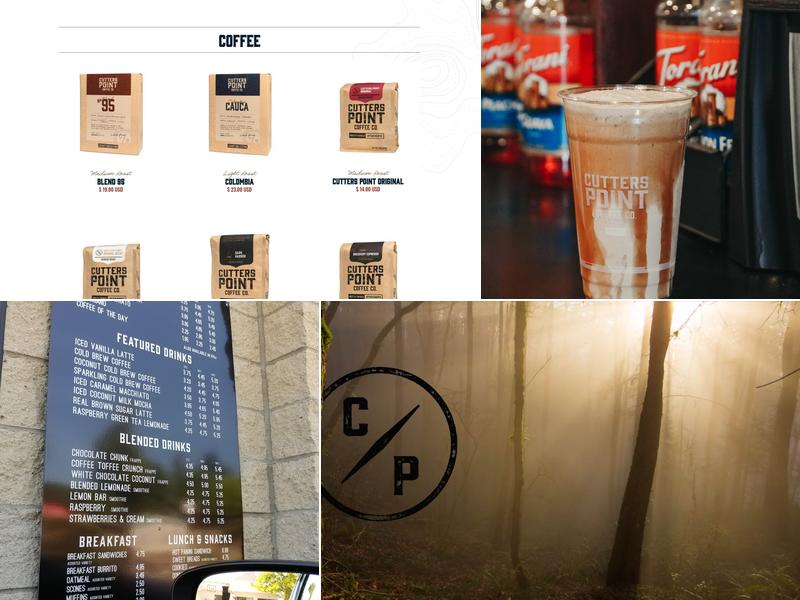 Cutters Point Coffee Menu