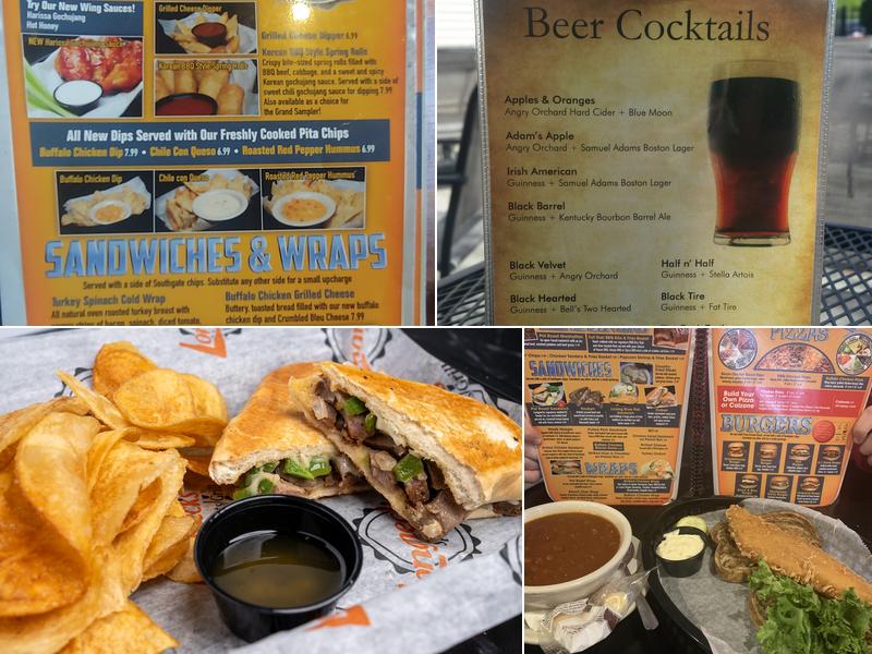 Longnecks Sports Grill Menu