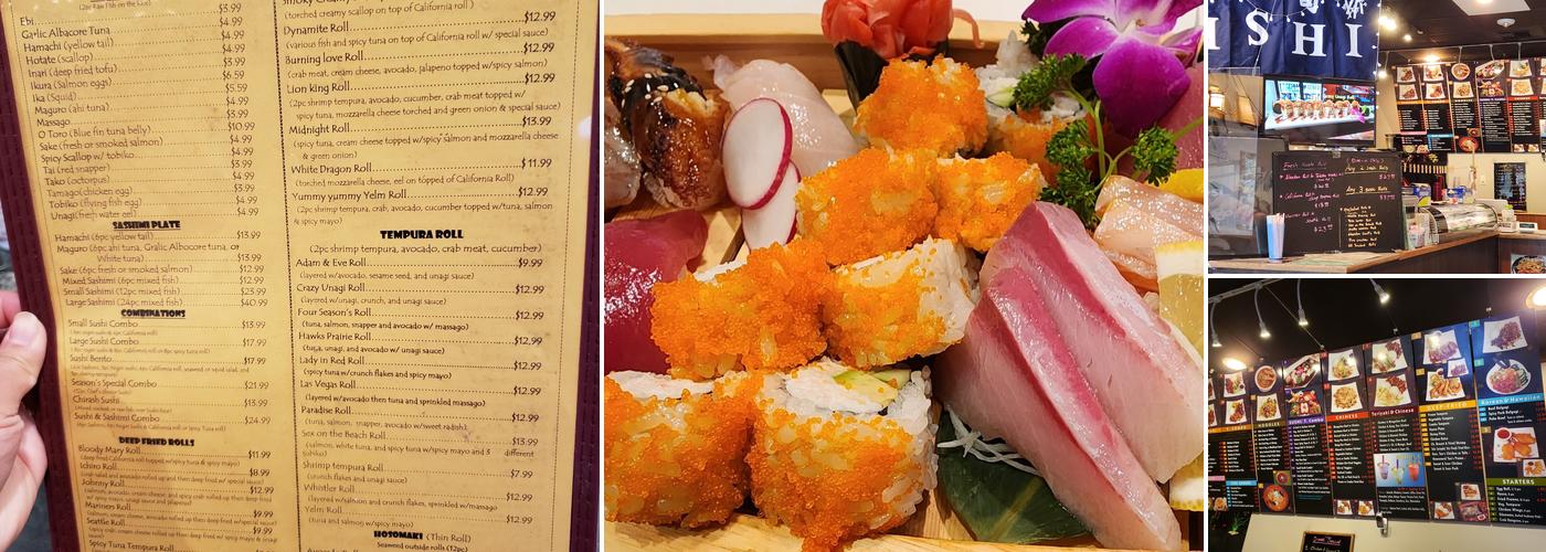 Season's Teriyaki and Sushi Menu