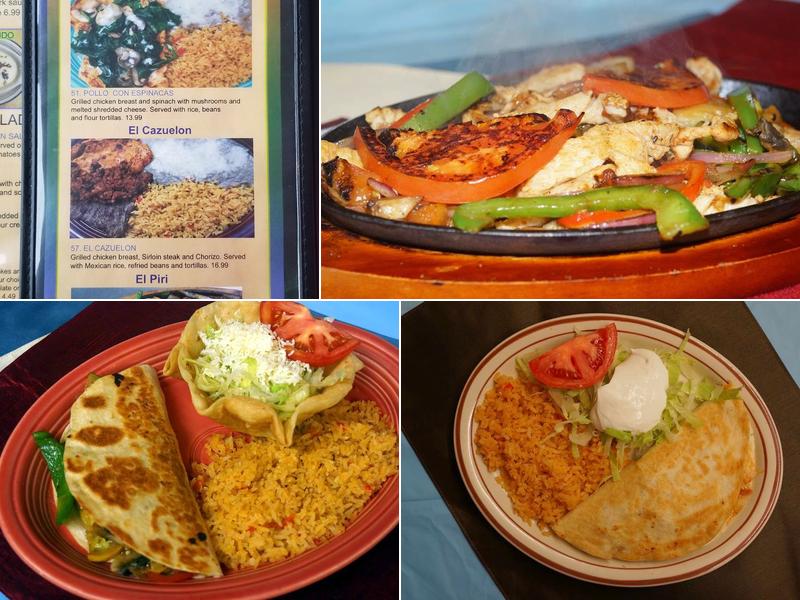 Los Cazadores Menu