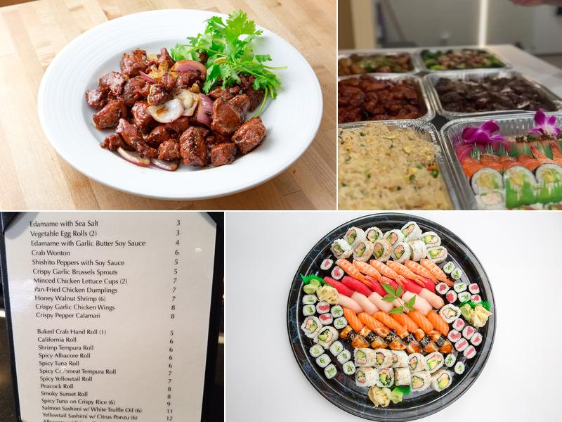 Wokcano Menu