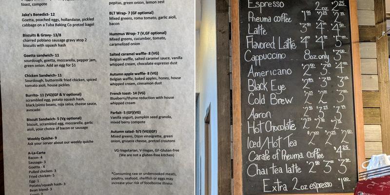 MAINSTREET SOCIAL Menu