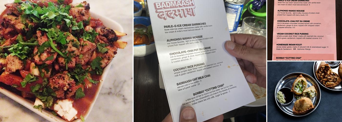 BADMAASH Downtown LA Menu