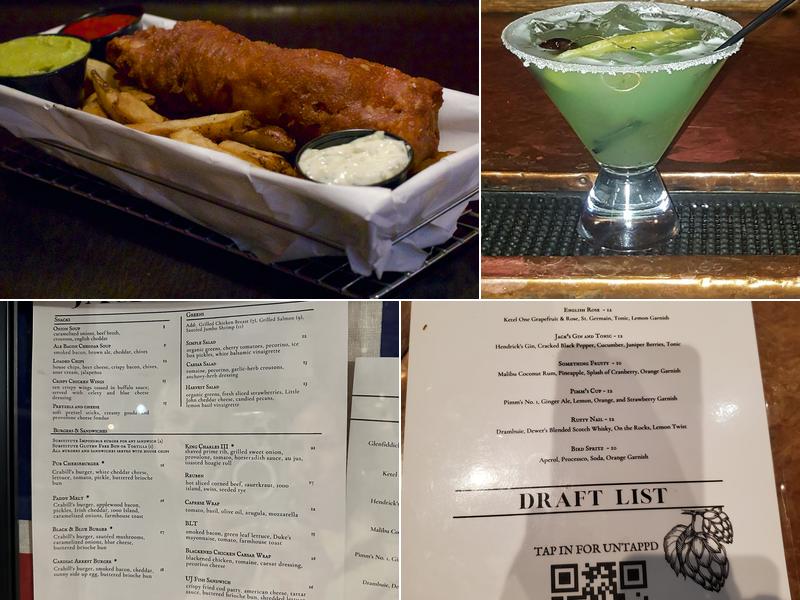 Union Jack Pub & Restaurant Menu