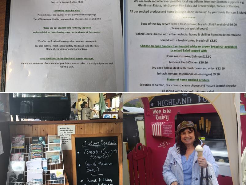 Glenfinnan Station Dining Car Menu
