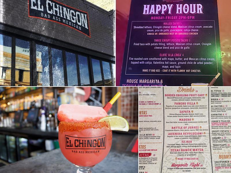 El Chingon Menu