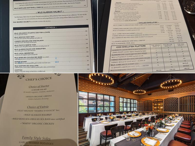 Water Grill San Diego Menu