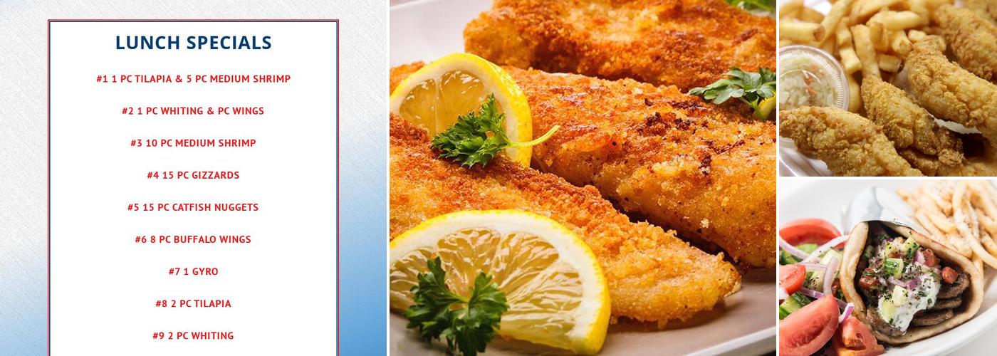 Hook Fish & Chicken Menu