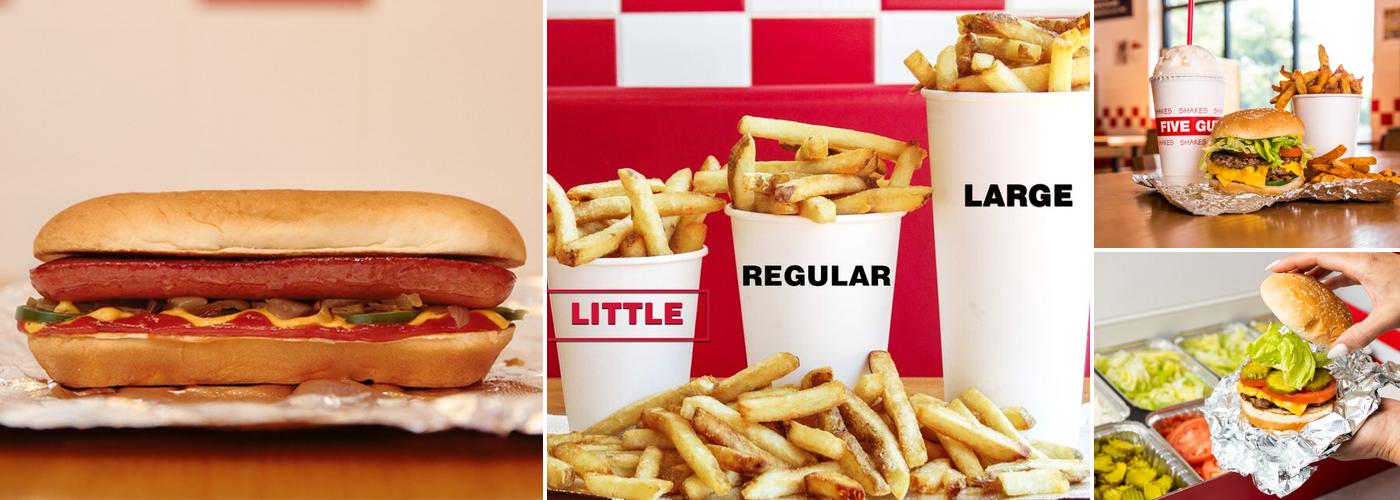 Five Guys Menu
