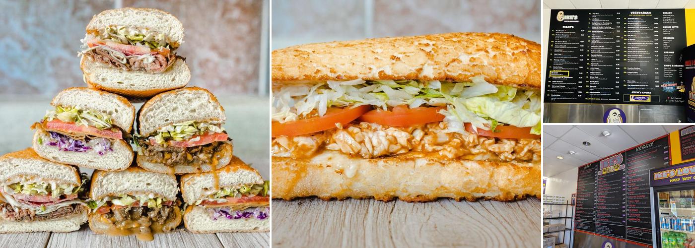 Ike's Love & Sandwiches Menu