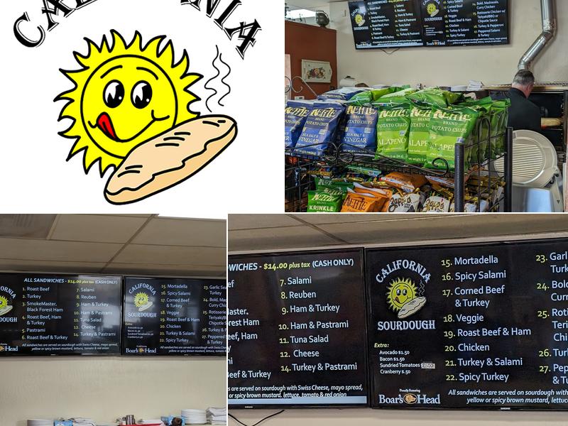 California Sourdough Eatery Menu