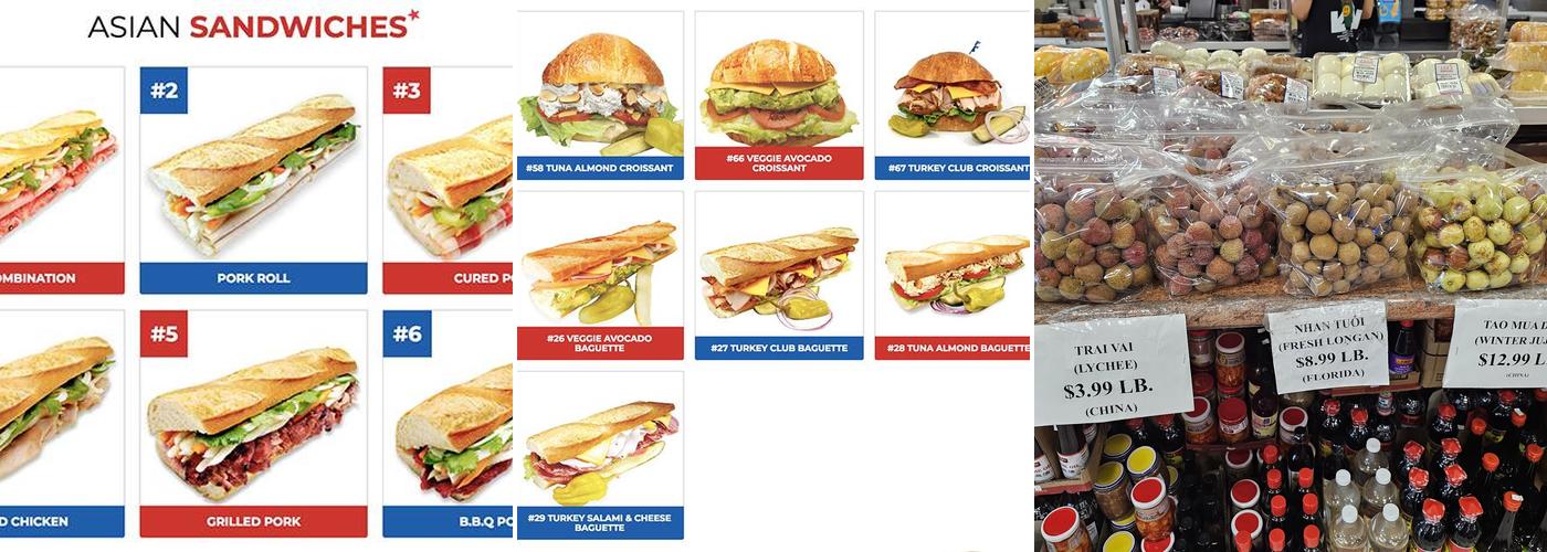 Lee's Sandwiches Menu