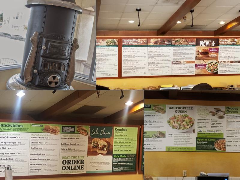 Erik's DeliCafé Menu