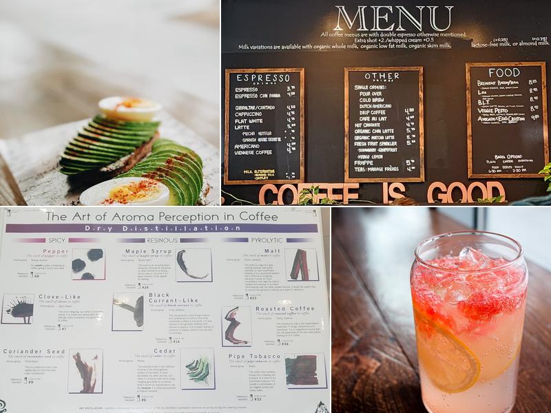 Voltaire Coffee Roasters Menu