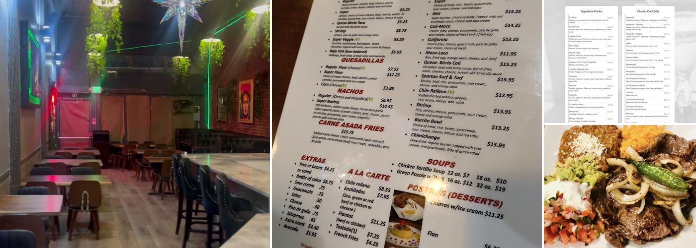 Angelou's Bar & Grill Menu