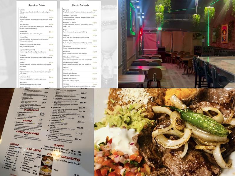 Angelou's Bar & Grill Menu