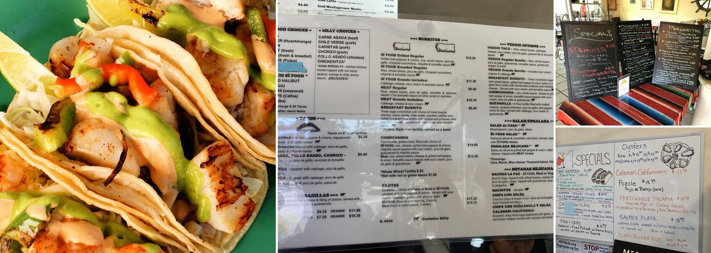 Dia De Pesca Menu