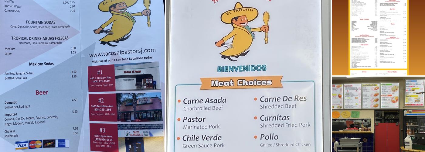 Tacos Al Pastor 2 Menu