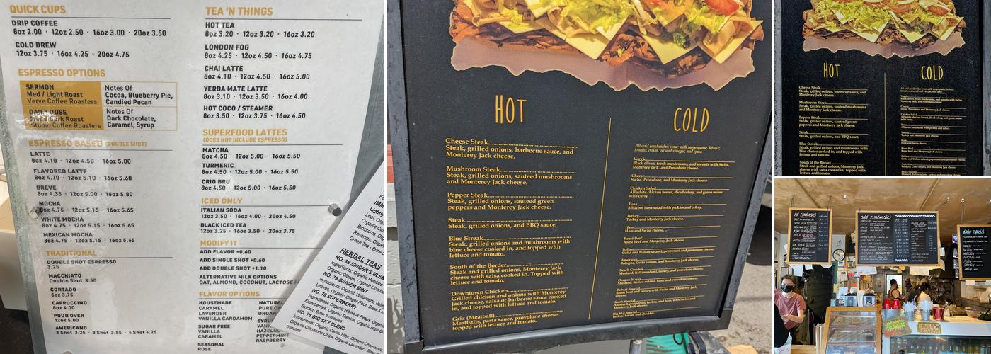 Pickle Barrel Menu