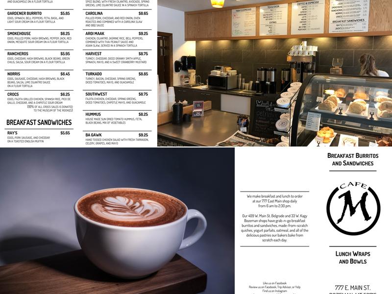 Cafe M Menu