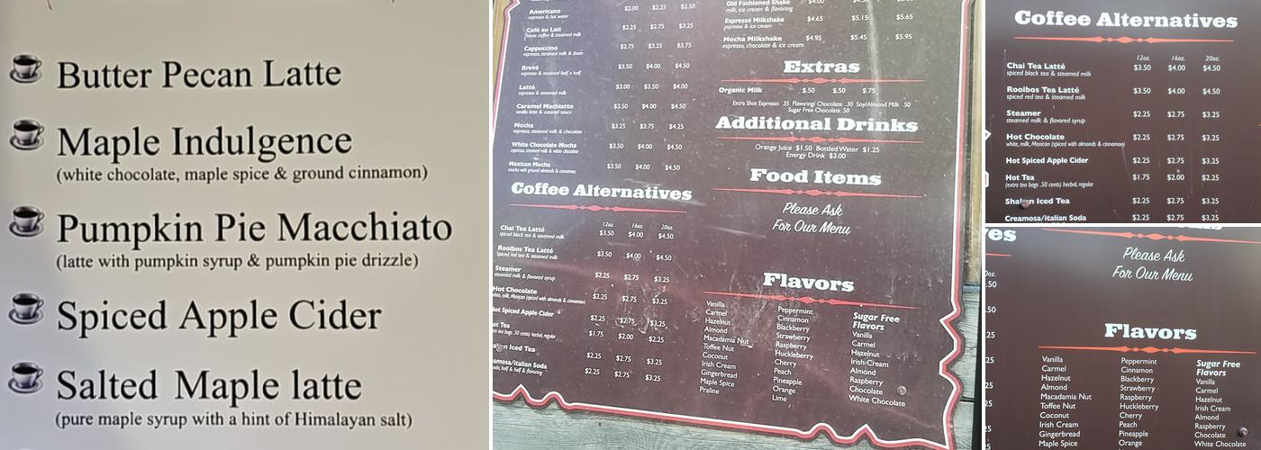 MoJava Menu