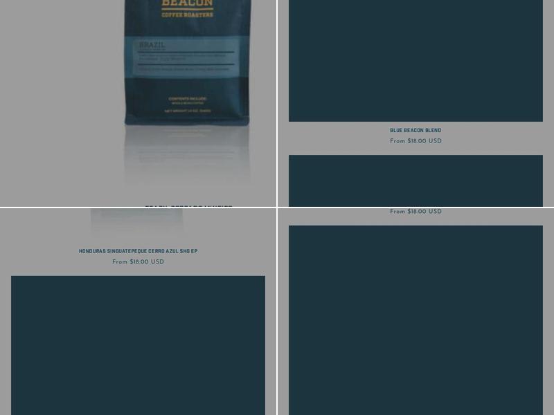 Beacon Coffee Roasters Menu