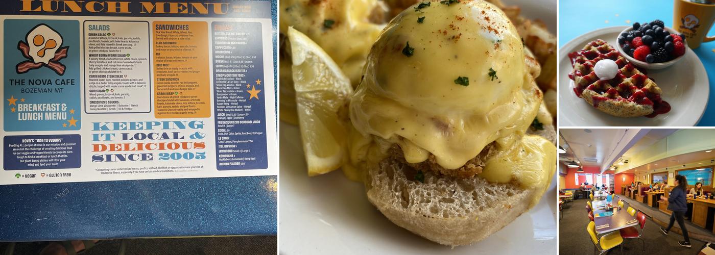 The Nova Café Menu