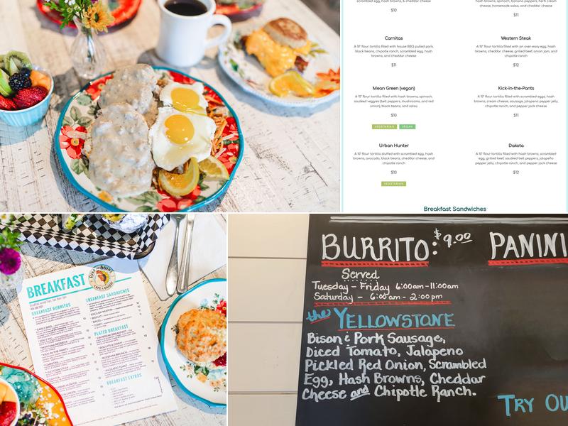 Rise and Shine Café & Bakery Menu