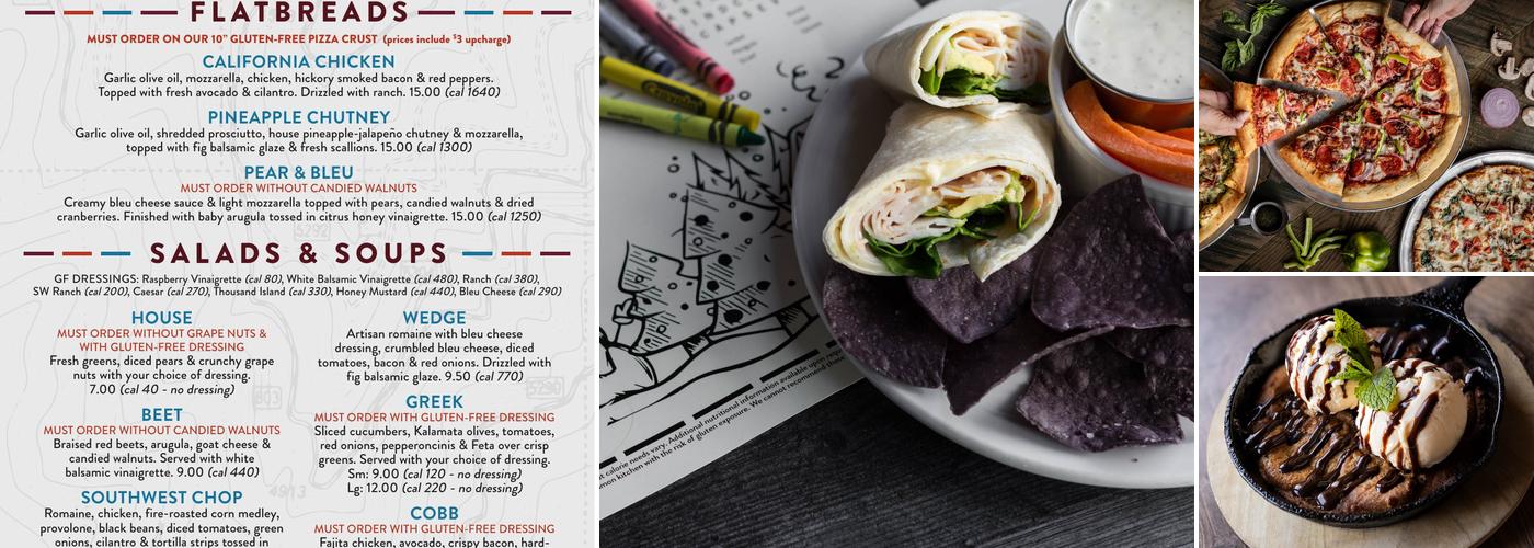 MacKenzie River Pizza Co. Menu